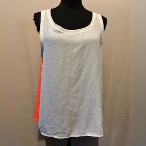 IC TWO TONE ORANGE & CREAM TOP.